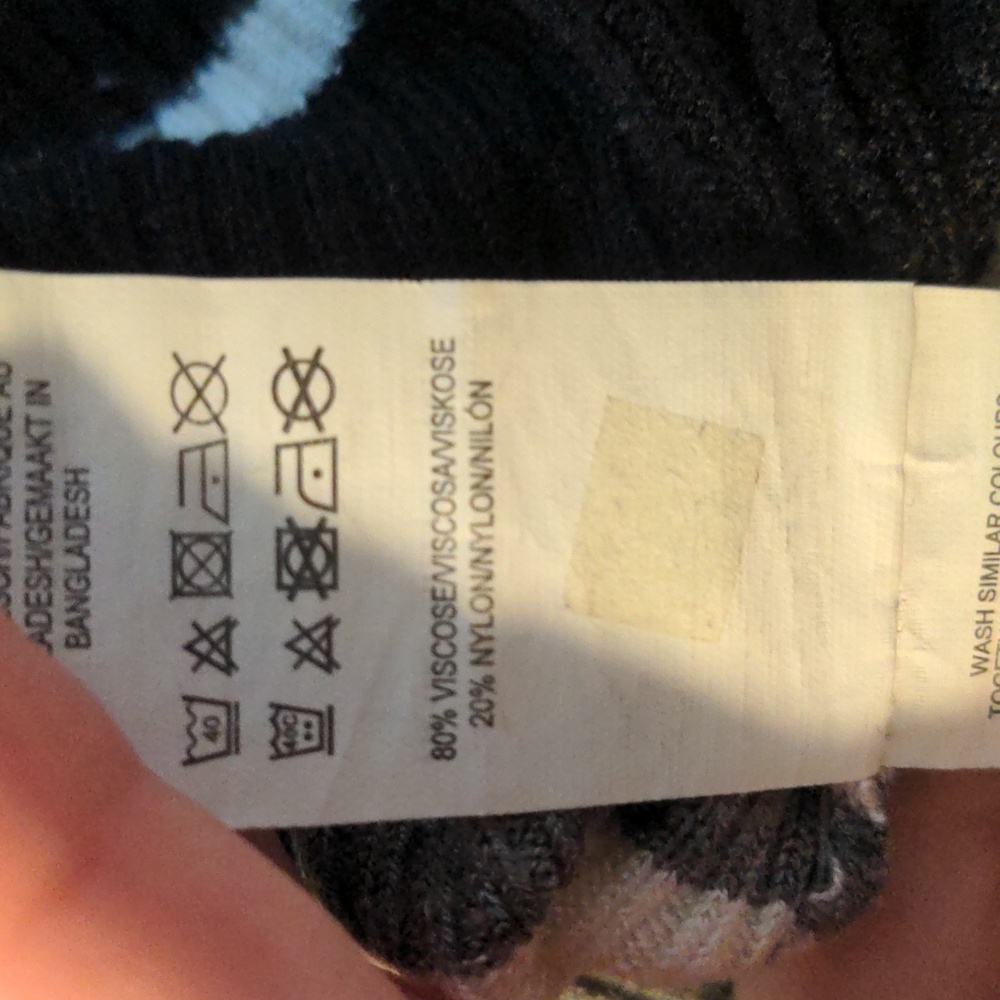 Primark Striped Ribbed Tank Mock Neck - Picture 6 of 6